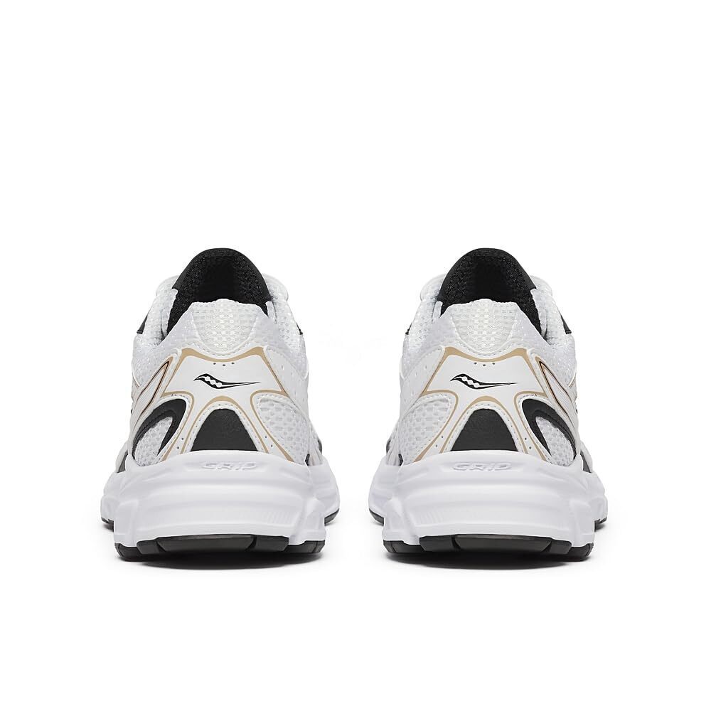 Saucony Unisex-Adult Ride Millennium Sneaker, White/Gold/Black, 11.5 - Picture 4 of 4